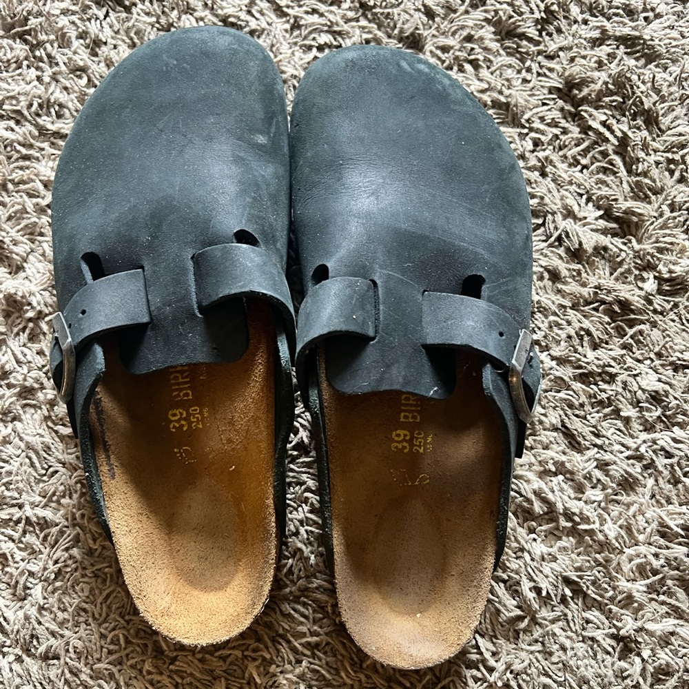 Black Birkenstock Clogs